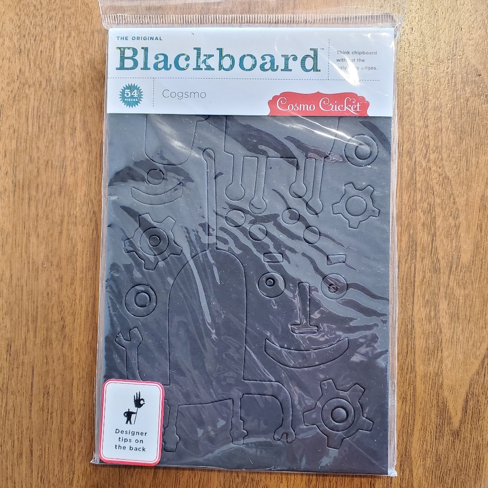 NIP Cosmo Cricket Blackboard 54 Pieces Cogsmo